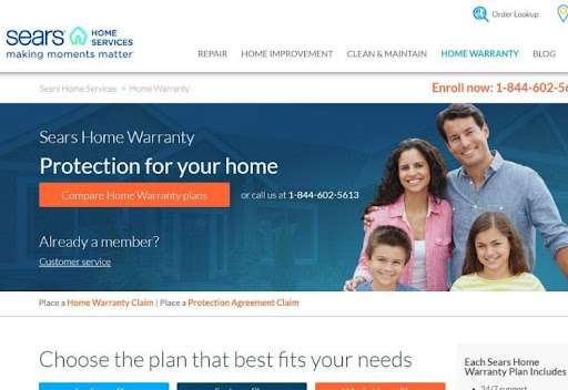 Sears home services - protection for your home 